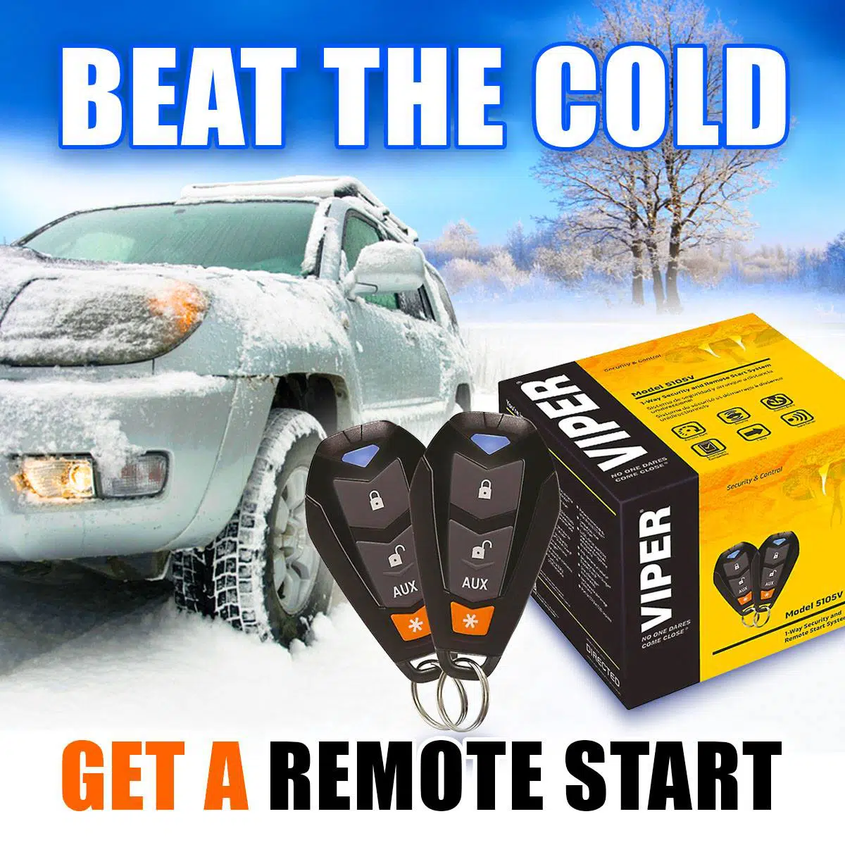 We sell and install Viper remote starters