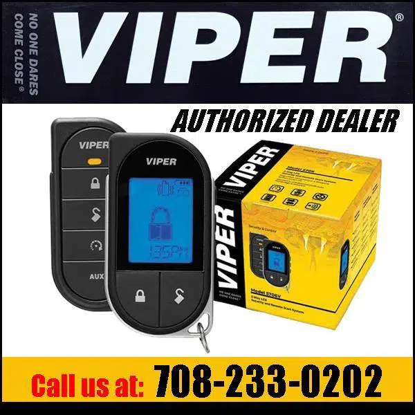 We sell and install Viper car alarms